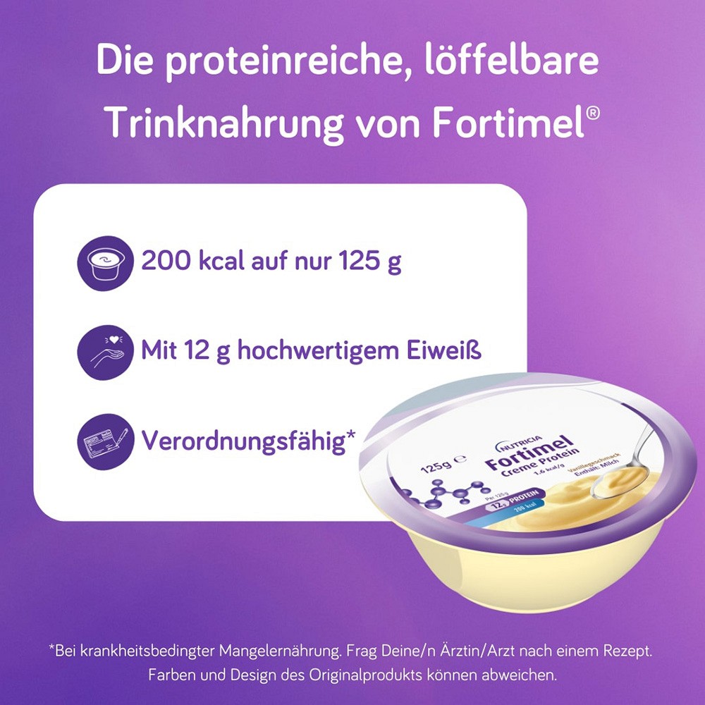 FORTIMEL Creme Protein Vanille FORTIMEL Creme Protein Vanille