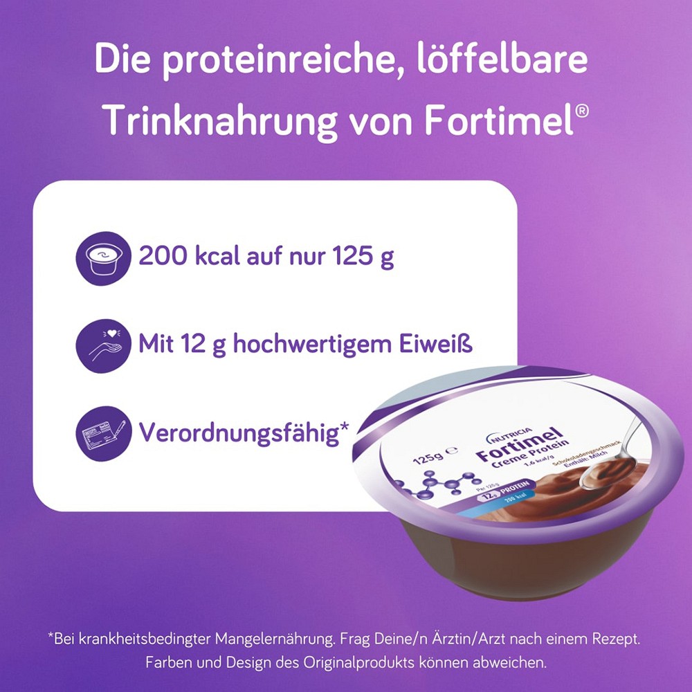 FORTIMEL Creme Protein Schokolade