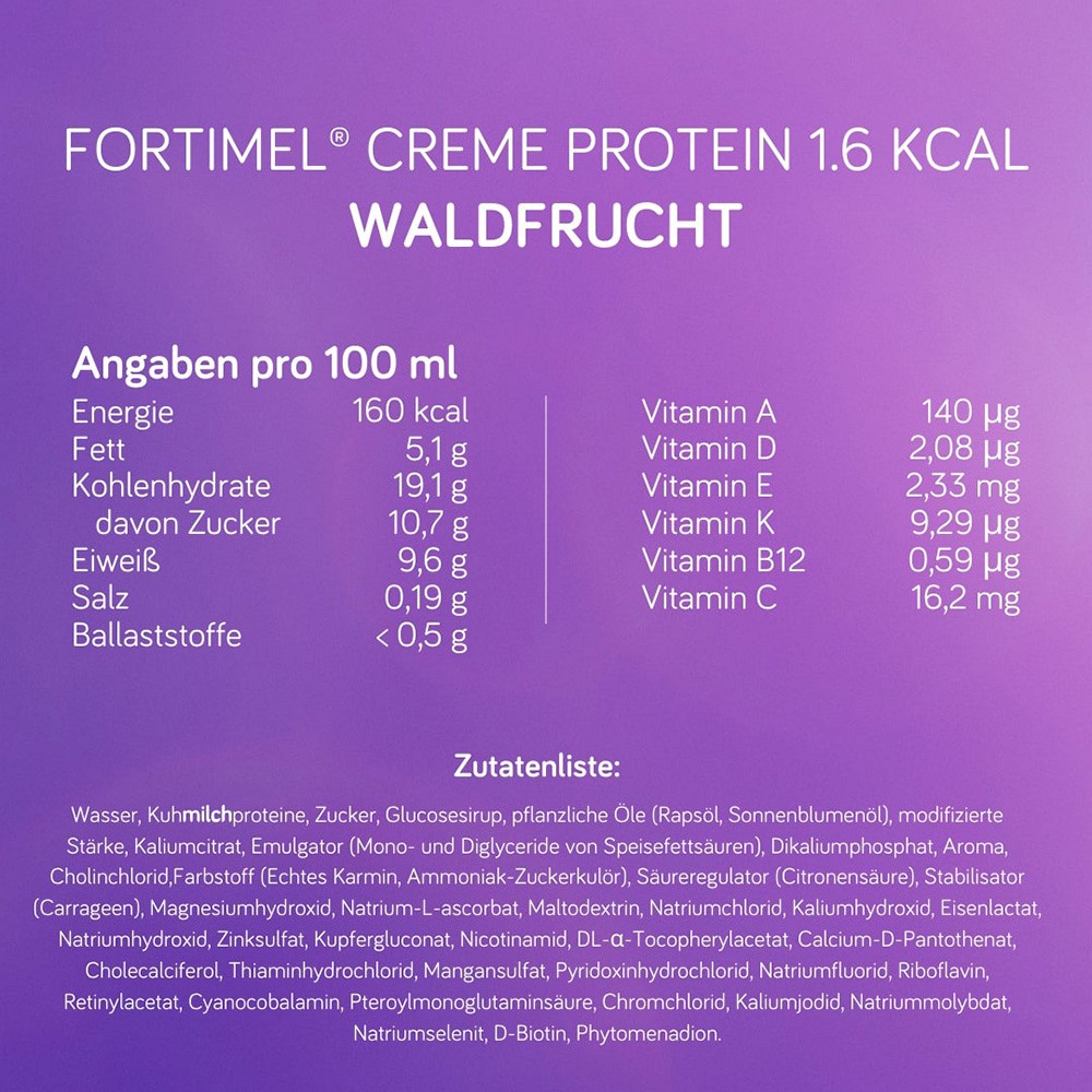FORTIMEL Creme Protein Waldfrucht