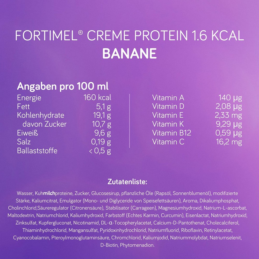 FORTIMEL Creme Protein Banane