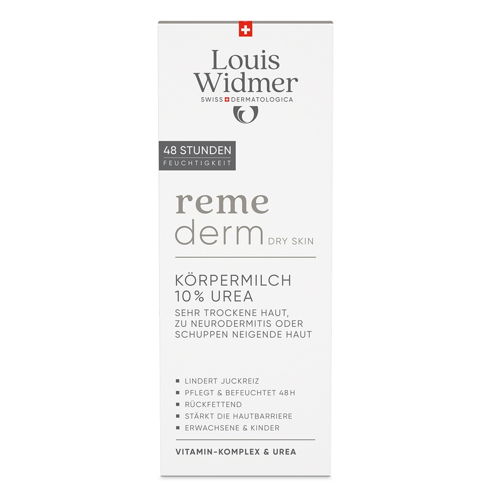 WIDMER Remederm dry Skin Körpermilch 10% Urea l.P.