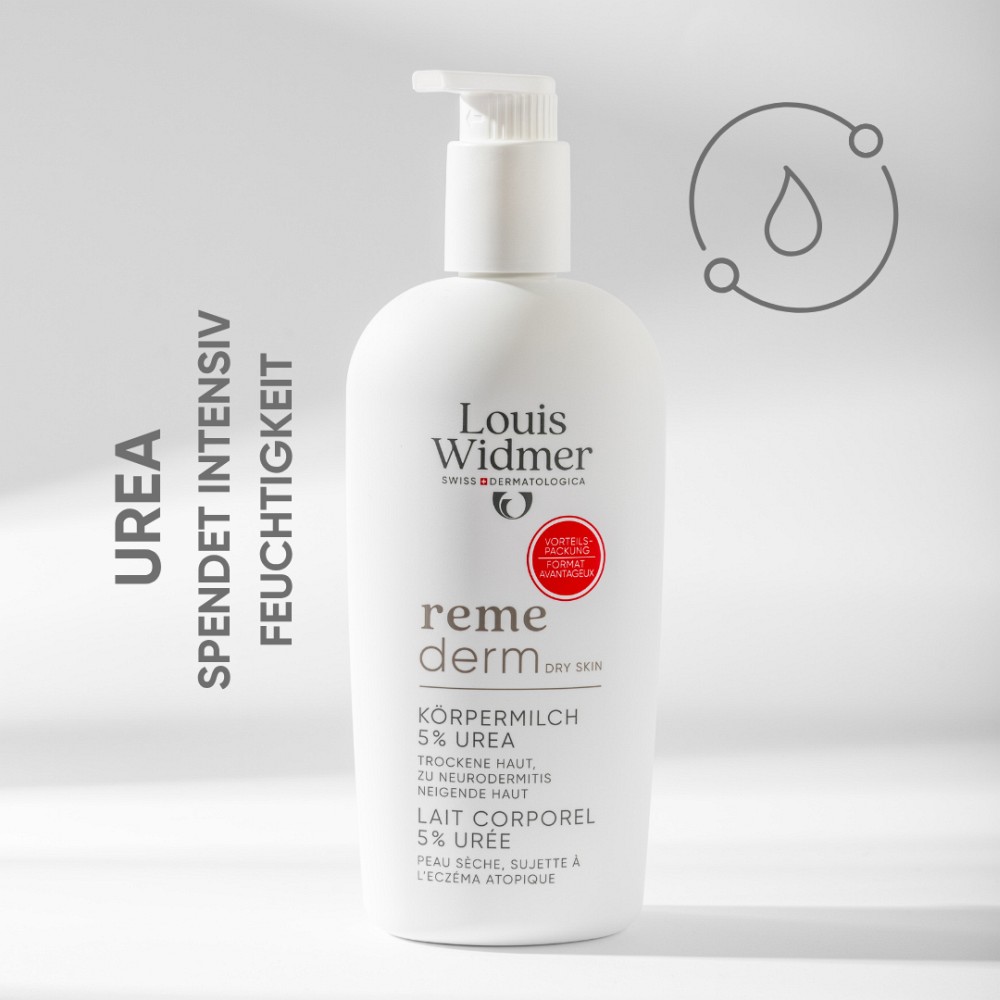 WIDMER Remederm dry Skin Körpermilch 5% Urea l.P.