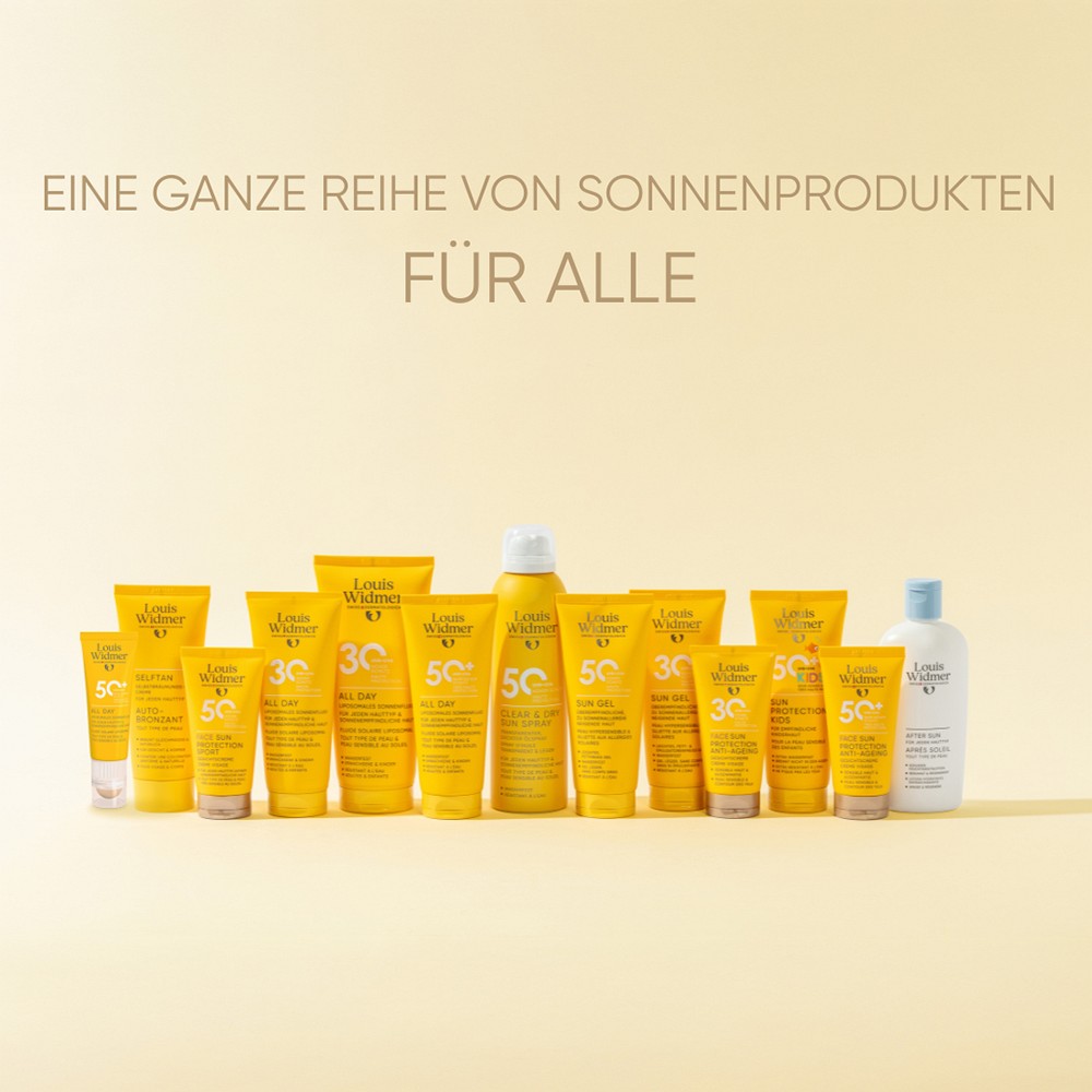 WIDMER Sun All Day UV 50+ mit Lippenpflege l.P.