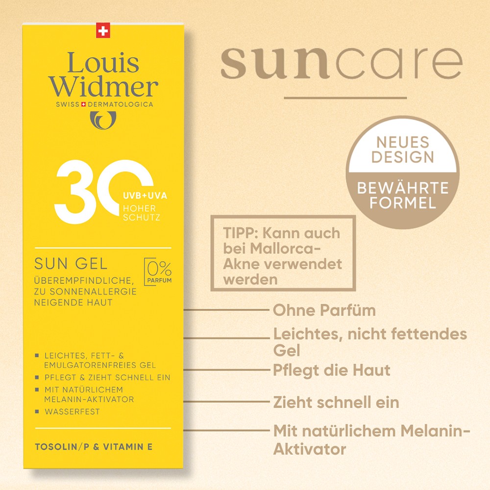WIDMER Sun Gel 30 o.P.