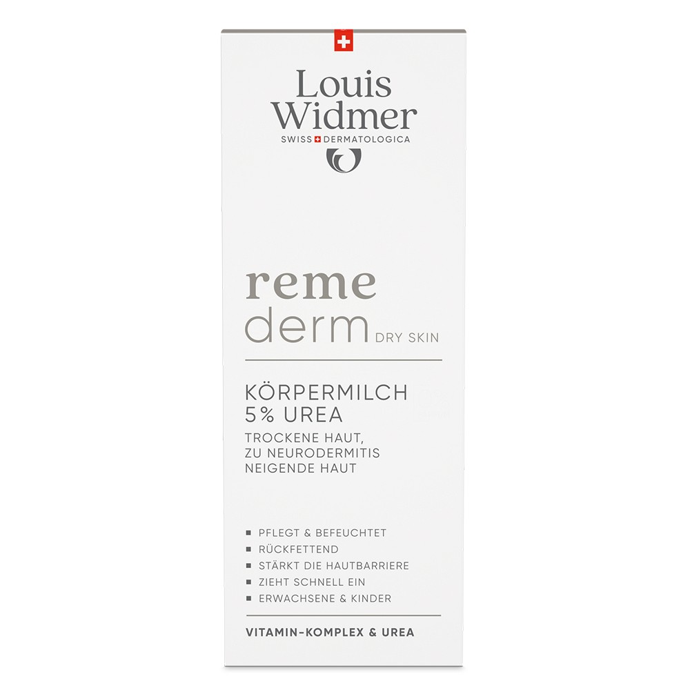 WIDMER Remederm dry Skin Körpermilch 5% Urea l.P.