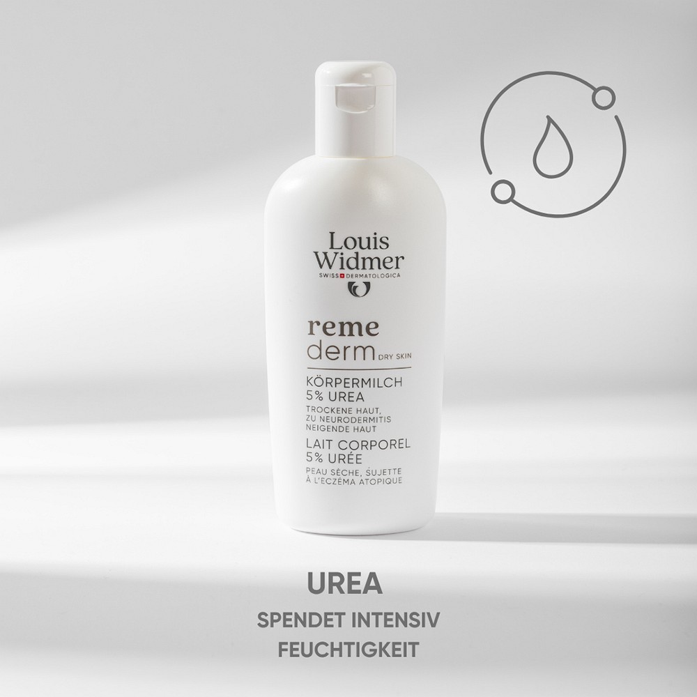 WIDMER Remederm dry Skin Körpermilch 5% Urea l.P.