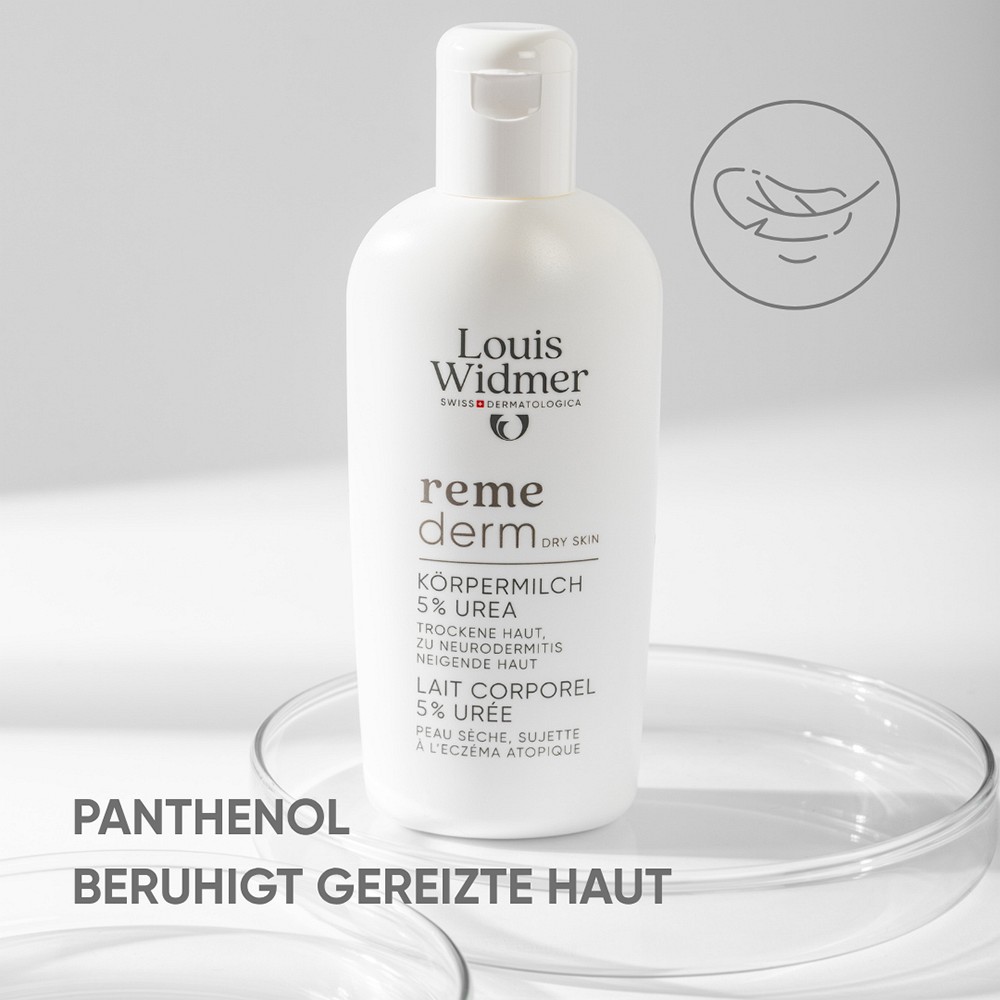 WIDMER Remederm dry Skin Körpermilch 5% Urea l.P.