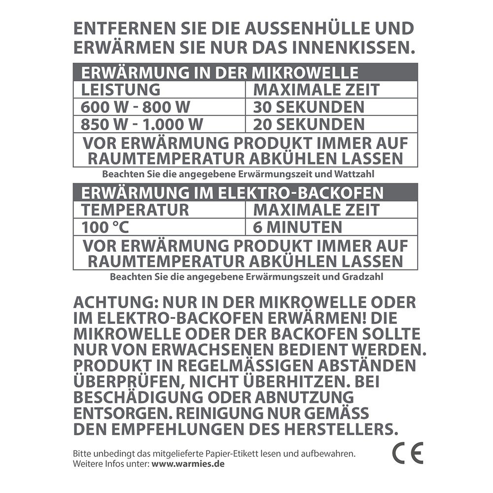 WARMIES MINIS Kuh braun