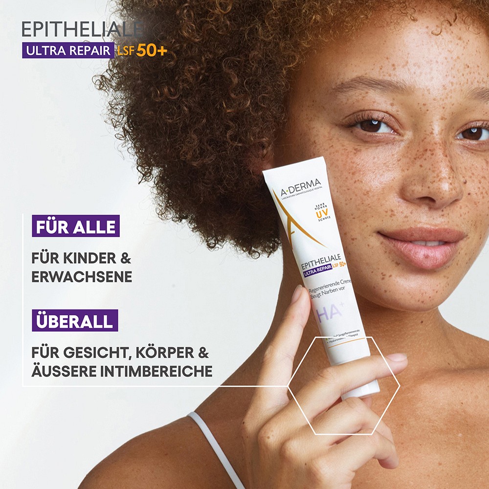 A-DERMA EPITHELIALE ULTRA Repair Creme LSF 50+