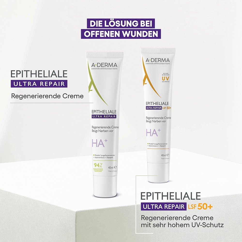 A-DERMA EPITHELIALE ULTRA Repair Creme LSF 50+