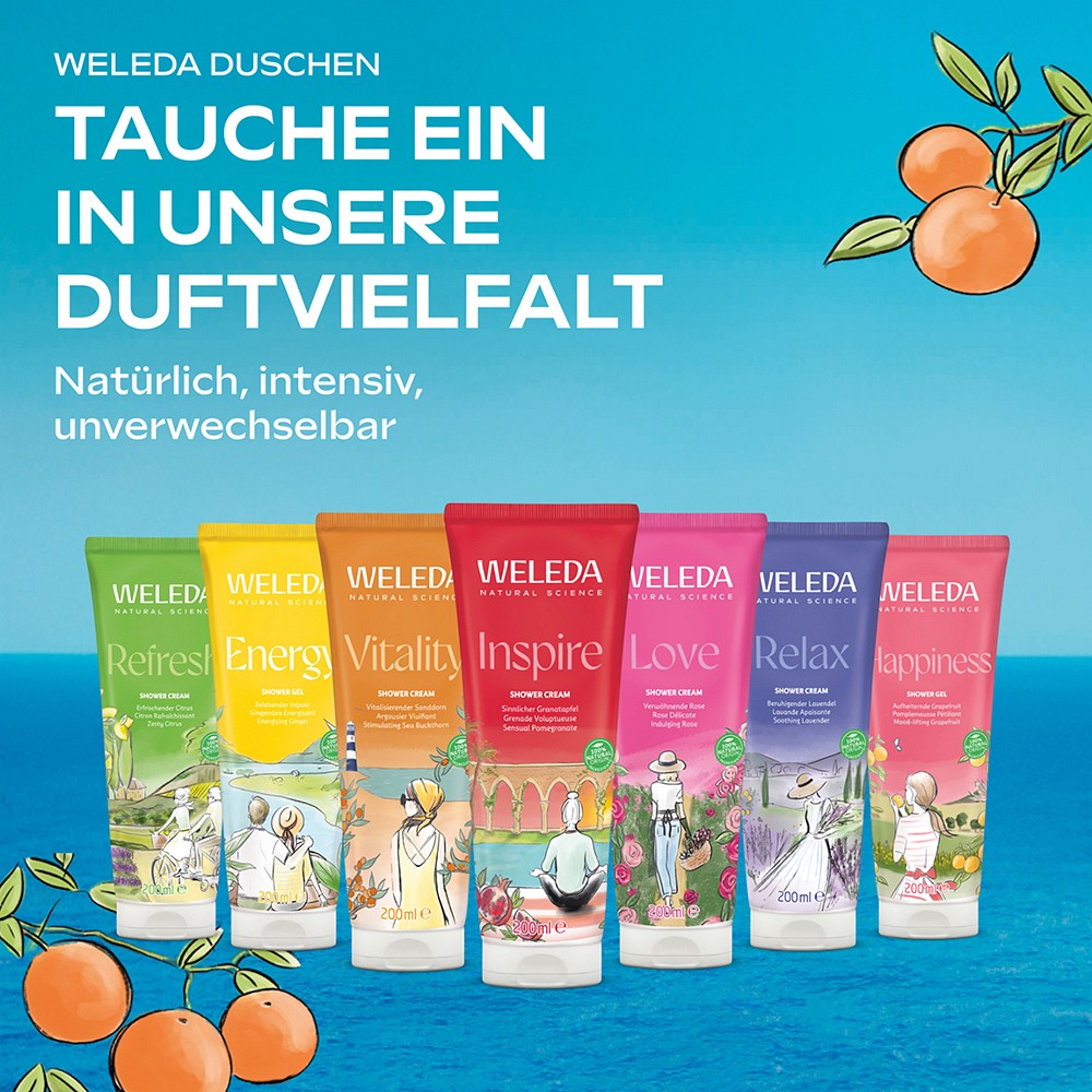 WELEDA Refresh Erfrischungsdusche Citrus