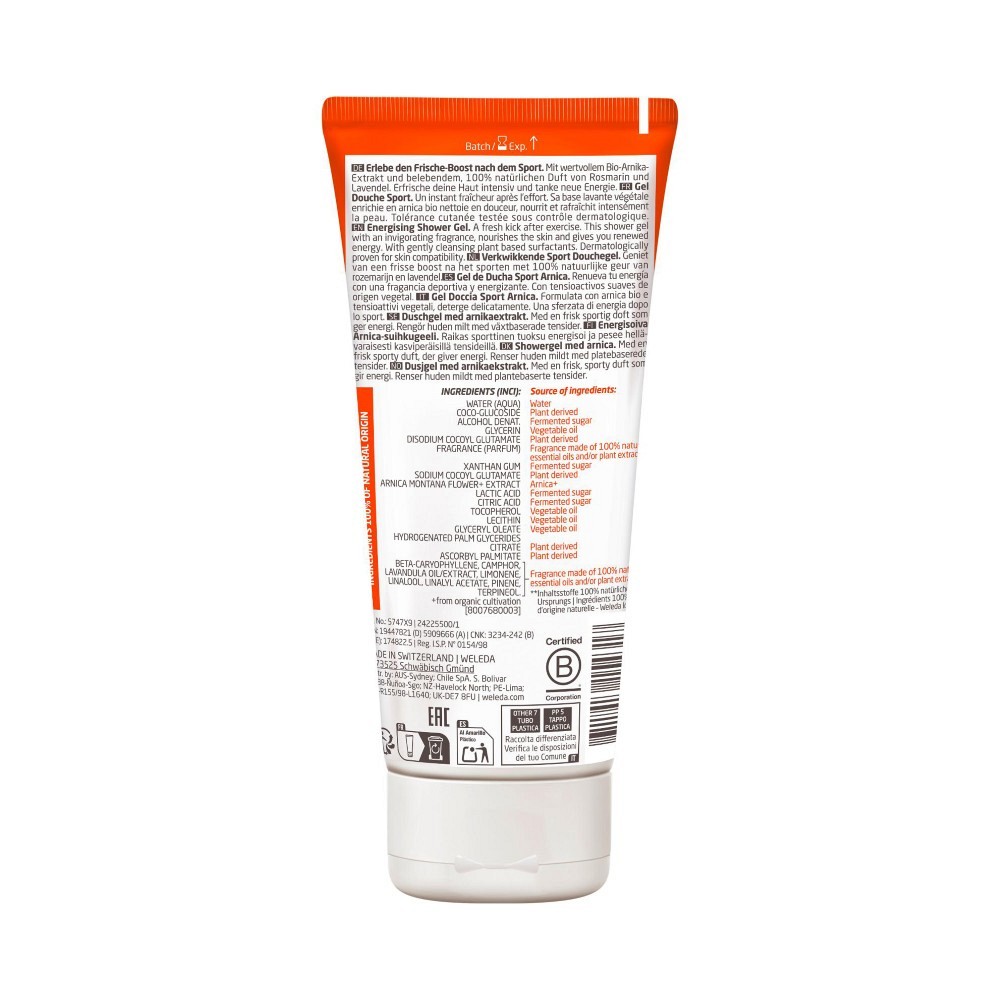 WELEDA Sport Shower Gel Arnika