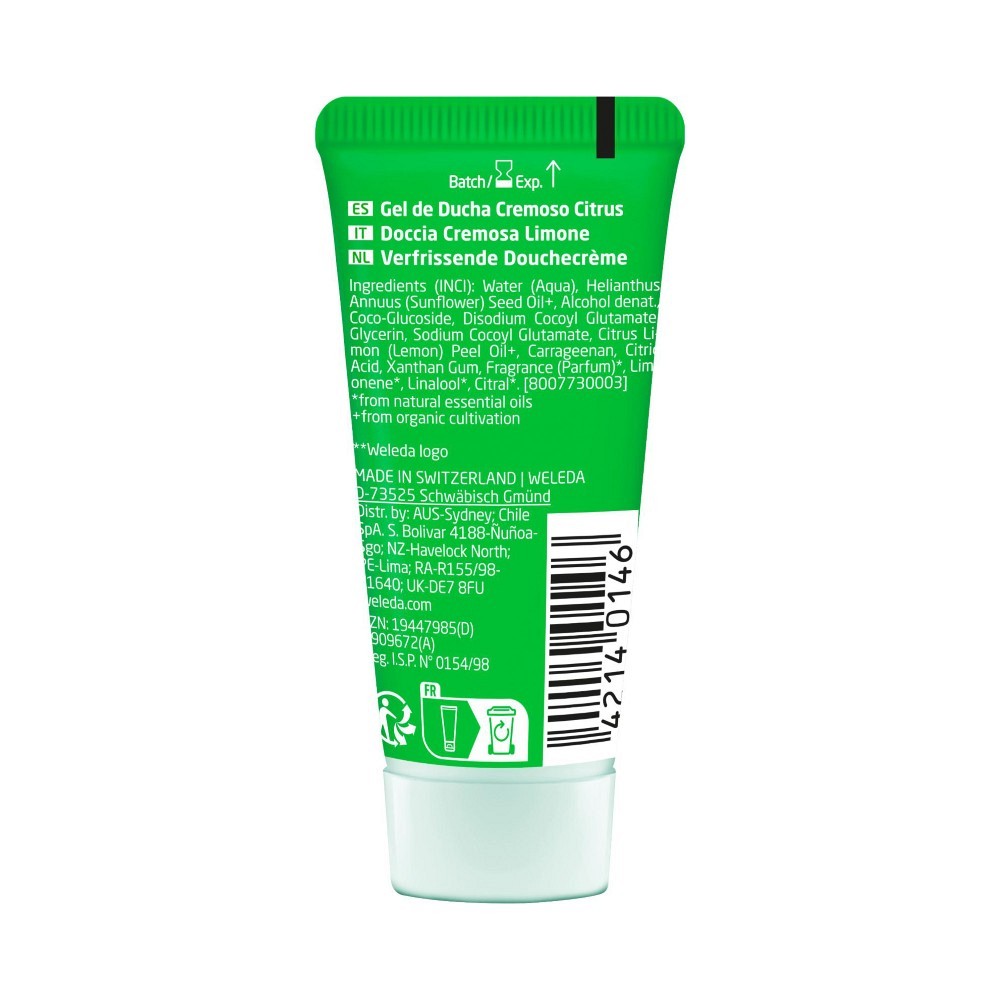 WELEDA Refresh Shower Cream Citrus erfrischend