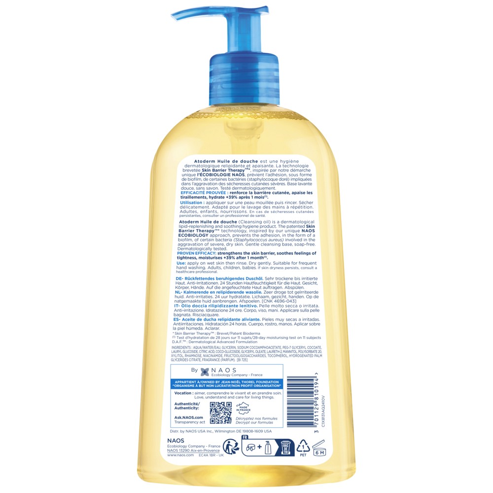 BIODERMA Atoderm Huile de Douche