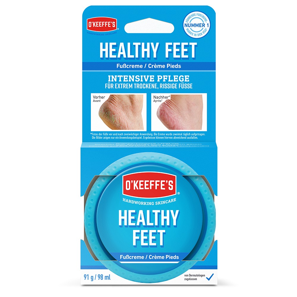 OKEEFFE'S healthy feet Fußcreme