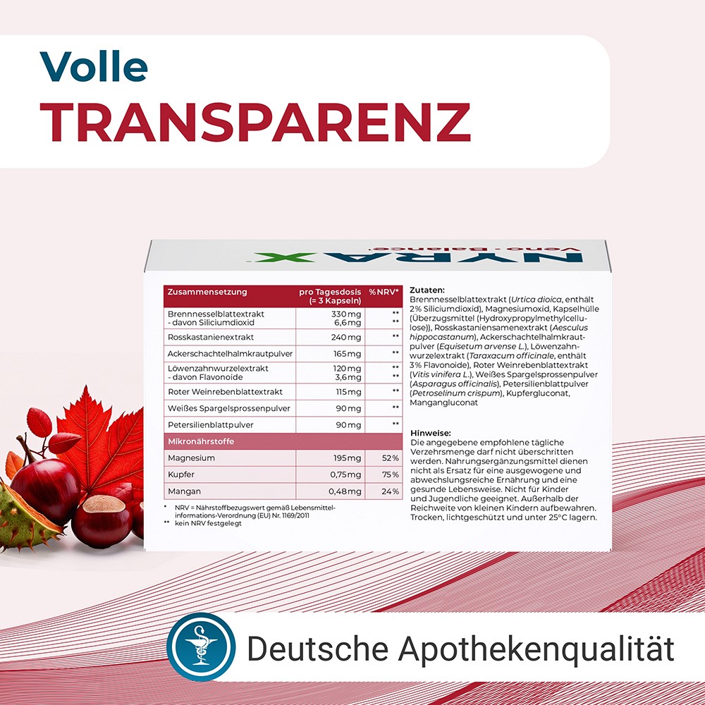 NYRAX Veno Balance Phytokomplex Bindegewebe Kaps.