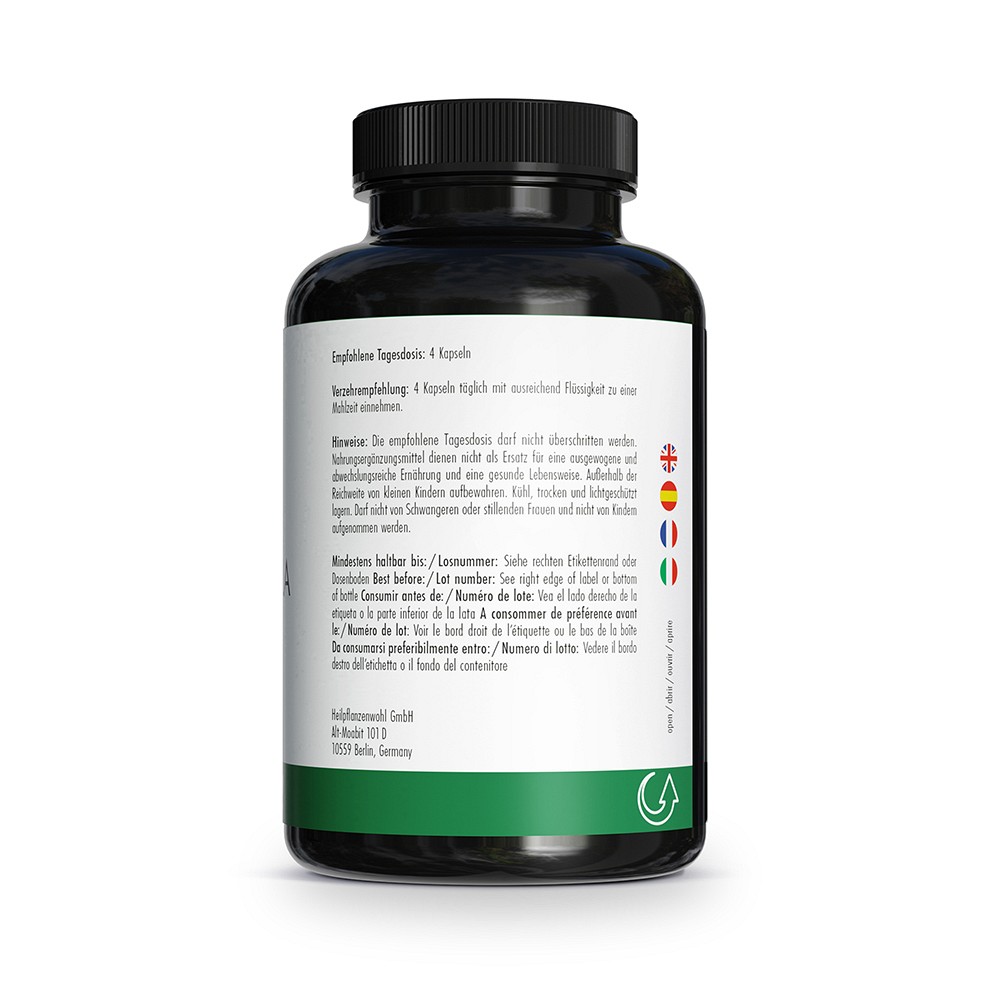 GREEN NATURALS Chlorella Kapseln 2400 mg vegan