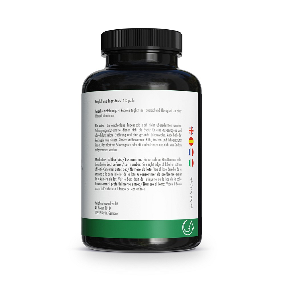 GREEN NATURALS Spirulina Kapseln 2000 mg vegan GREEN NATURALS Spirulina Kapseln 2000 mg vegan