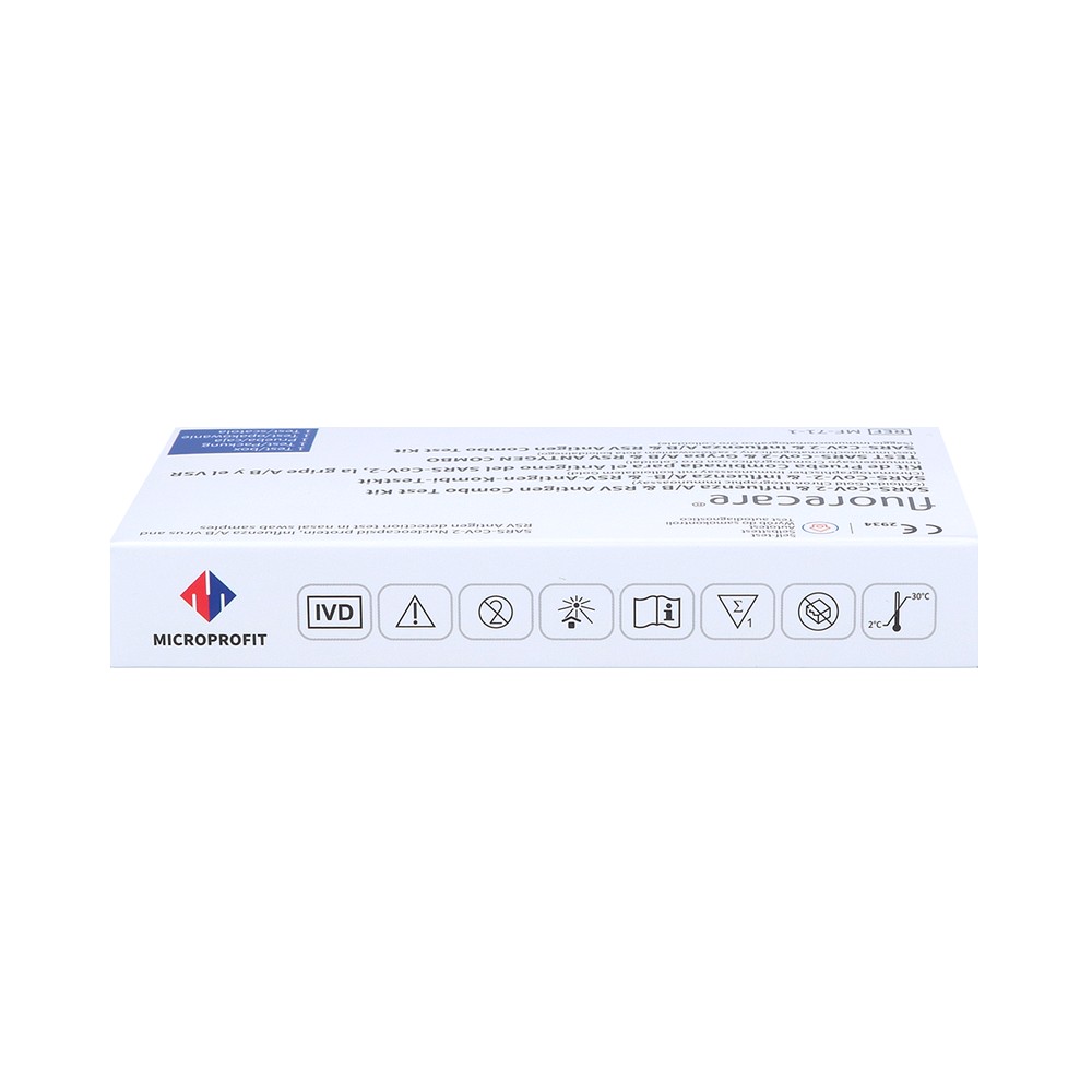 FLUORECARE 4in1Test Covid Antigen Influ.A/B RSV