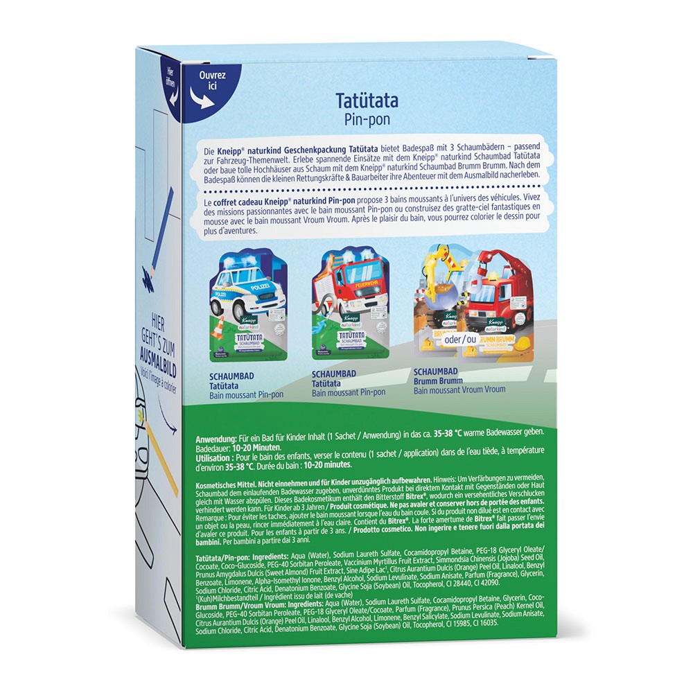 KNEIPP naturkind Tatütata Geschenkset