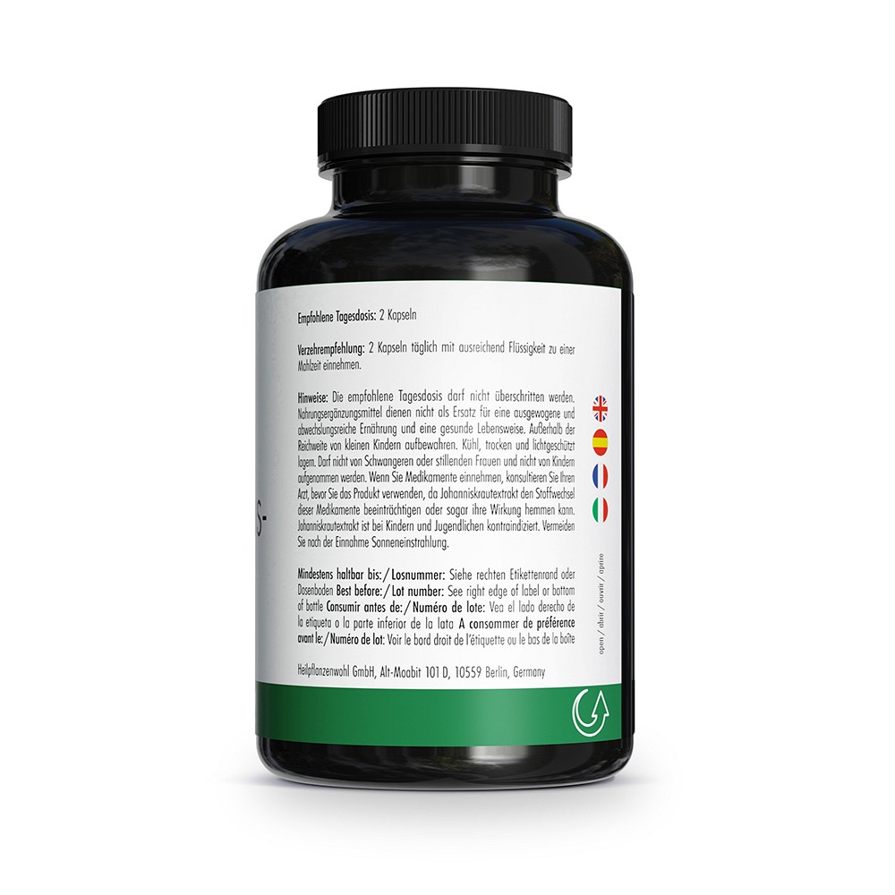 GREEN NATURALS Johanniskraut 850mg hochdosiert Kps