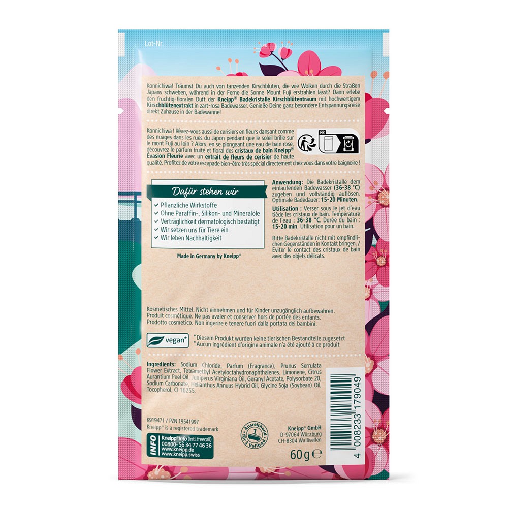 KNEIPP Badekristalle Kirschblüten TRAUM