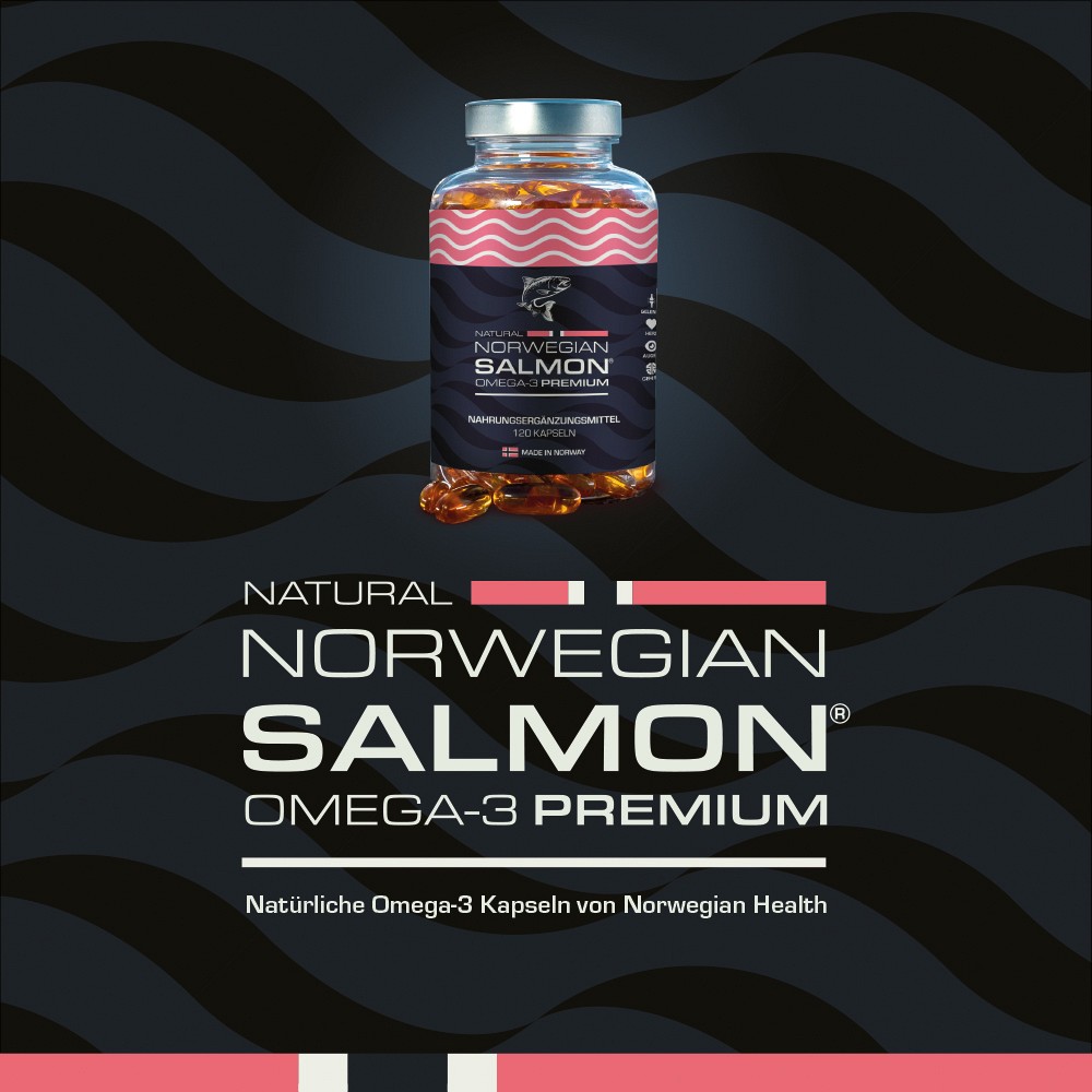 NATURAL NORWEGIAN Salmon Omega-3 Premium Weichkps.