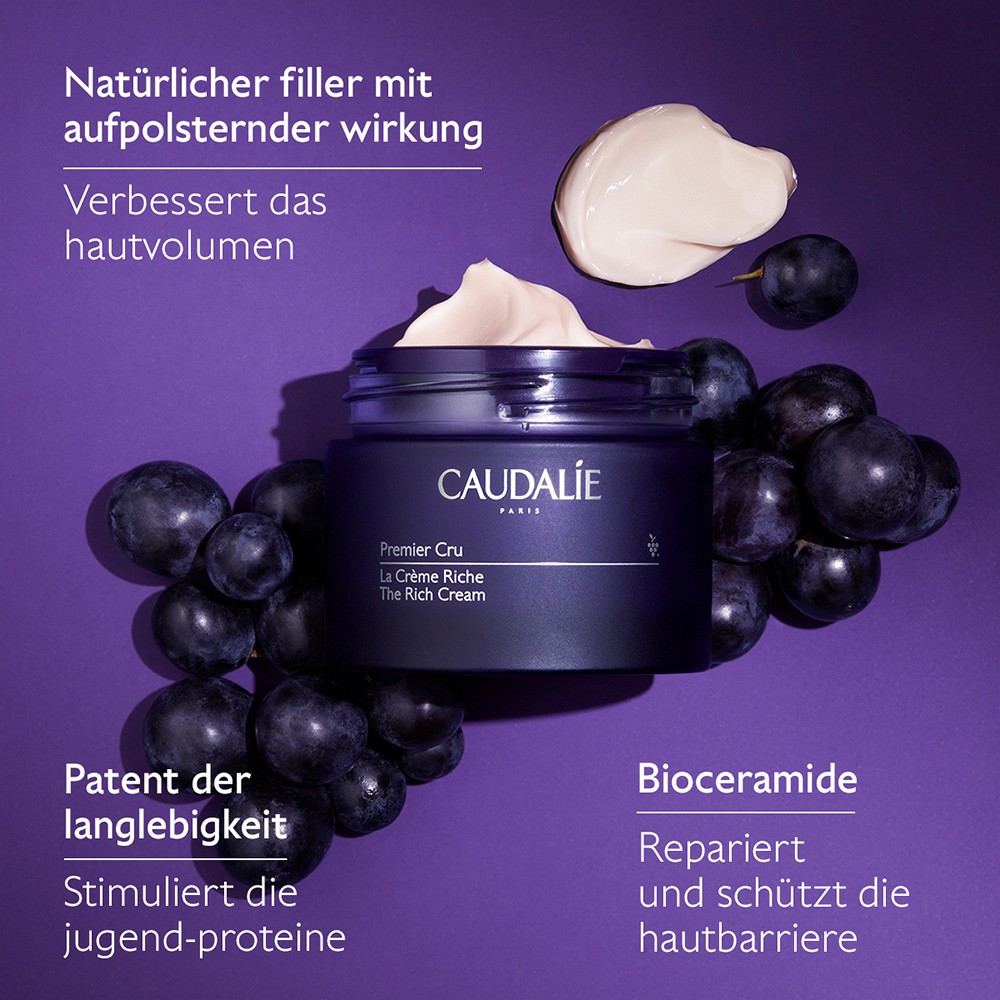 CAUDALIE Premier Cru Die reichhaltige Creme.Nachf. CAUDALIE Premier Cru Die reichhaltige Creme.Nachf.