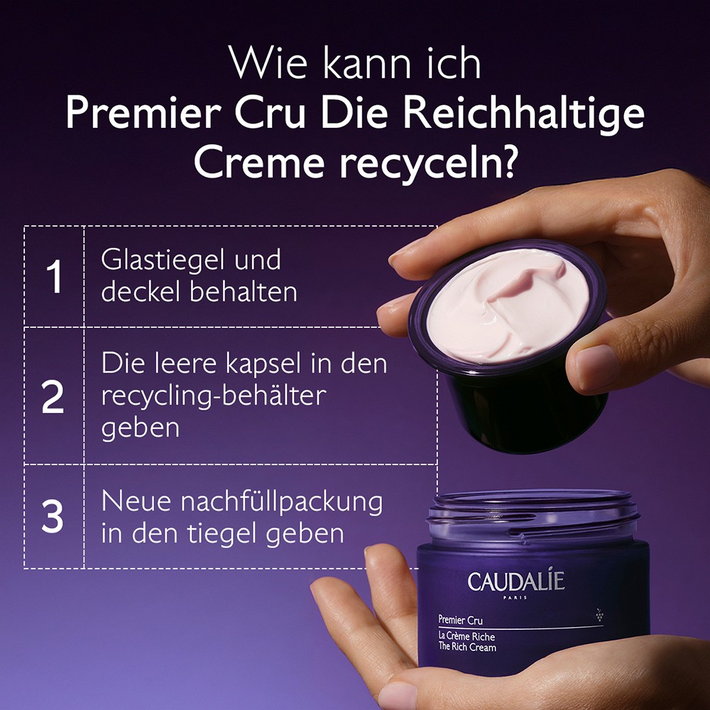CAUDALIE Premier Cru Die reichhaltige Creme.Nachf. CAUDALIE Premier Cru Die reichhaltige Creme.Nachf.