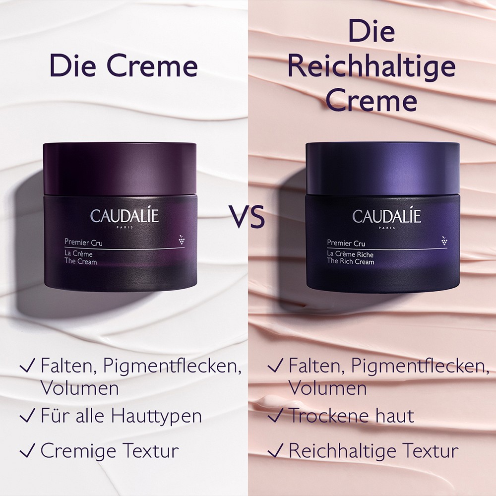 CAUDALIE Premier Cru Die reichhaltige Creme.Nachf. CAUDALIE Premier Cru Die reichhaltige Creme.Nachf.