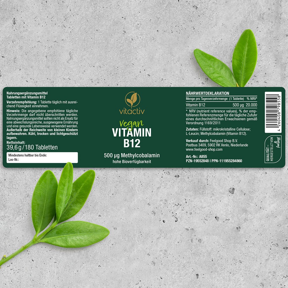 VITAMIN B12 TABLETTEN