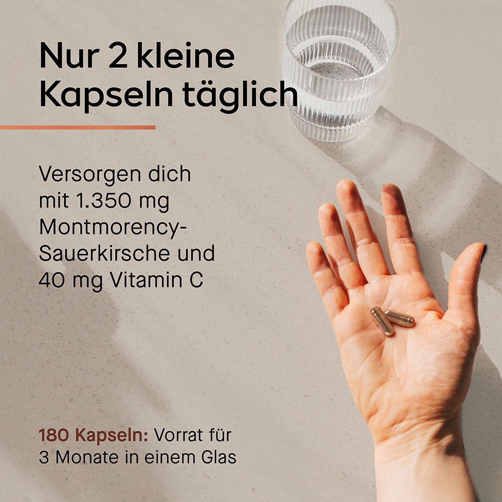 CHERRY ESSENTIAL Montmorency-Sauerkir.Vit C Kaps. CHERRY ESSENTIAL Montmorency-Sauerkir.Vit C Kaps.