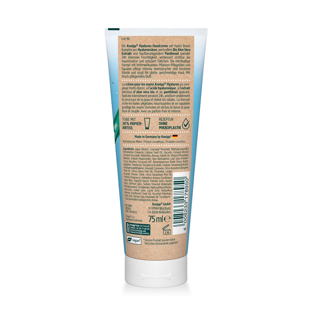 KNEIPP Hyaluron Handcreme