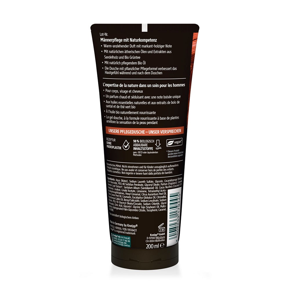 KNEIPP MEN 3in1 Pflegedusche WILD