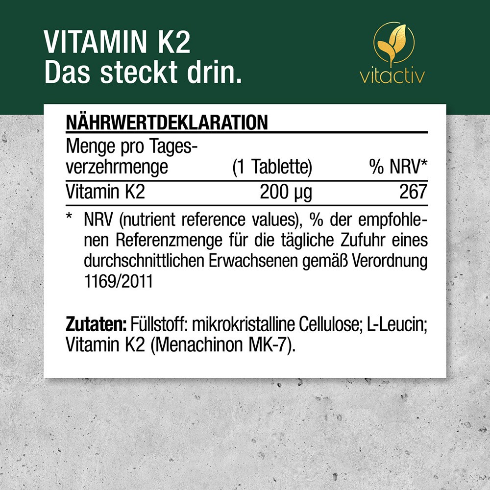 VITAMIN K2 TABLETTEN