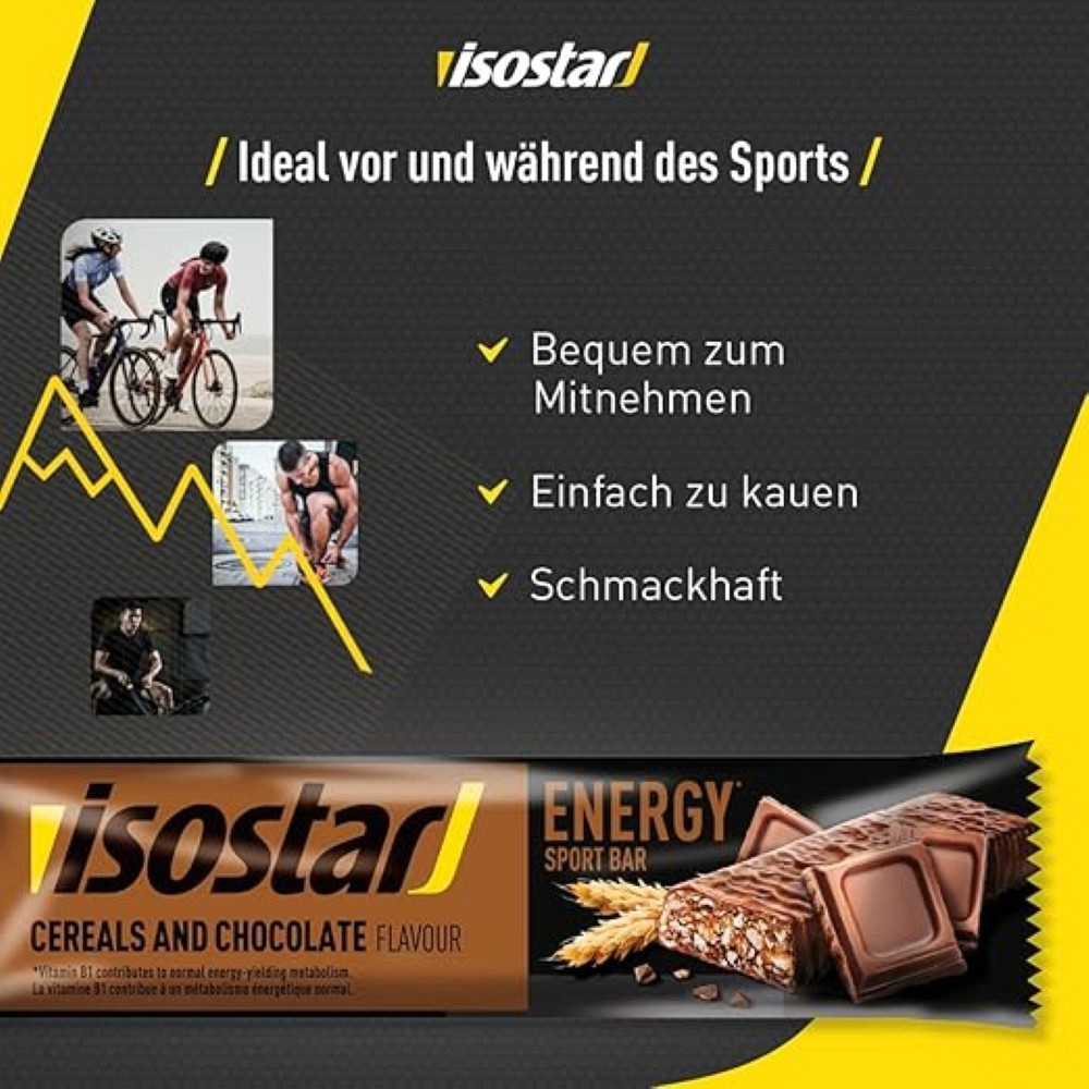 ISOSTAR High Energy Bar Chocolate