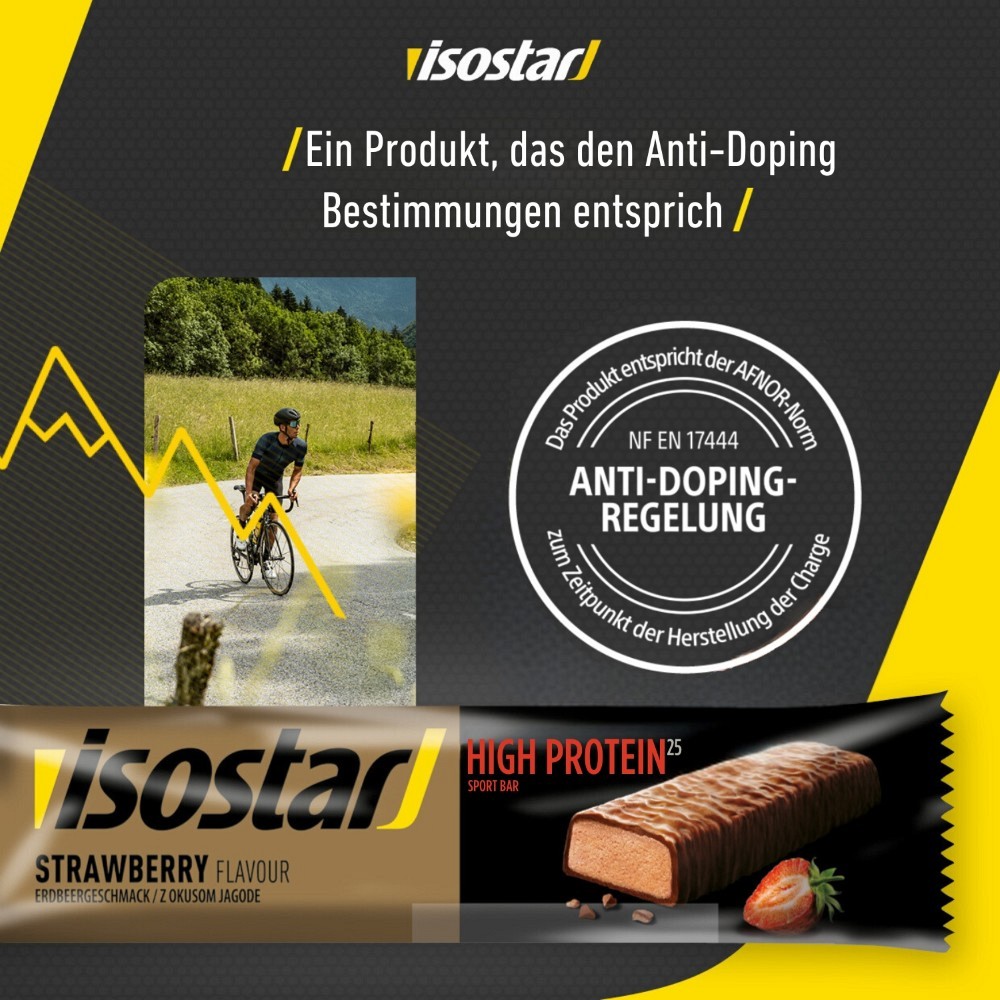 ISOSTAR High Protein Bar Strawberry