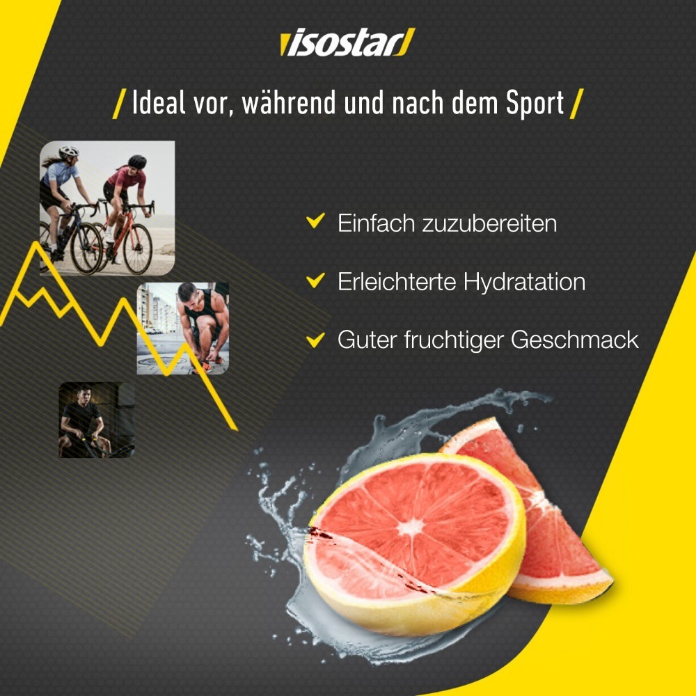 ISOSTAR Hydrate & Perform Powder Grapefruits