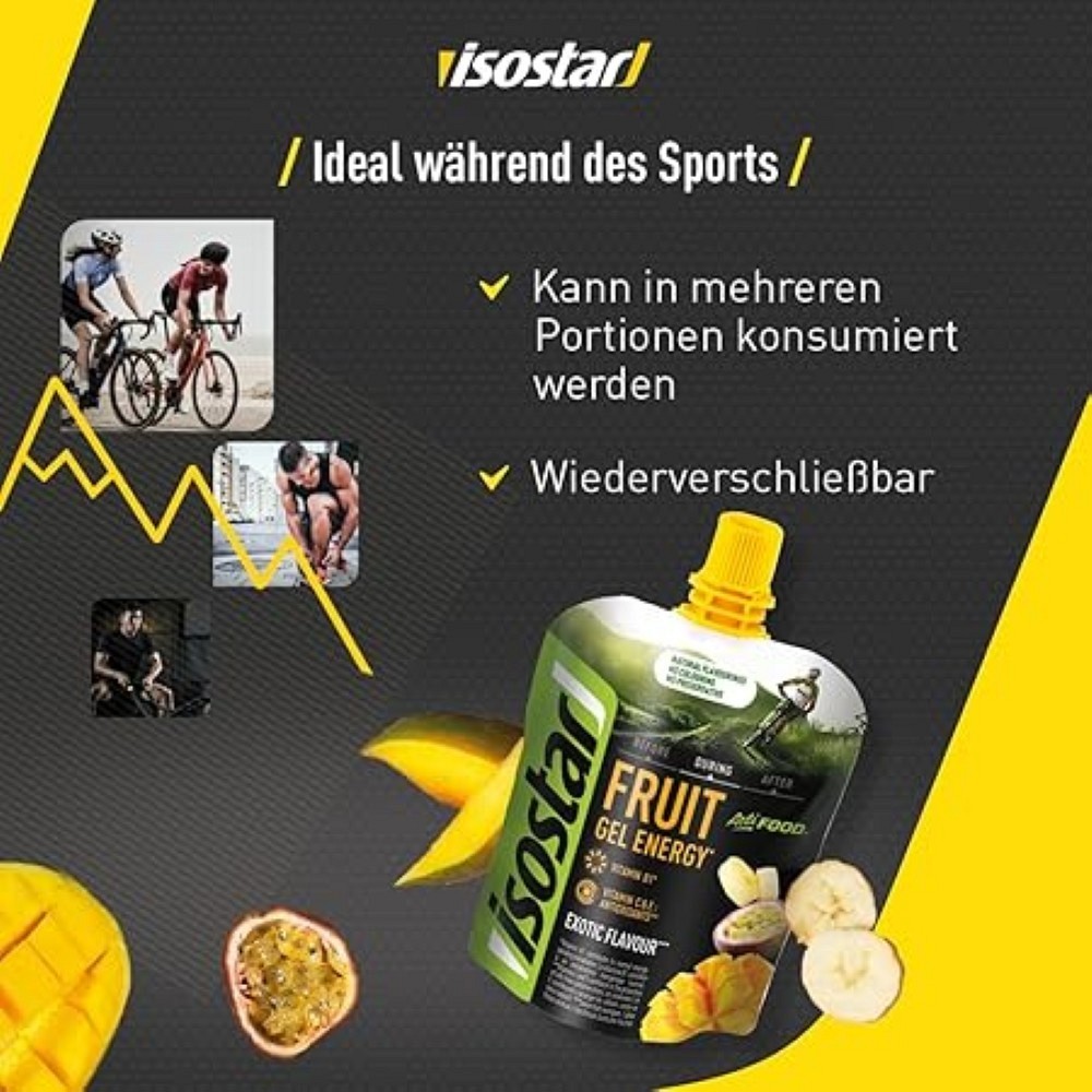 ISOSTAR ActiFood High Energy Gel Exotic