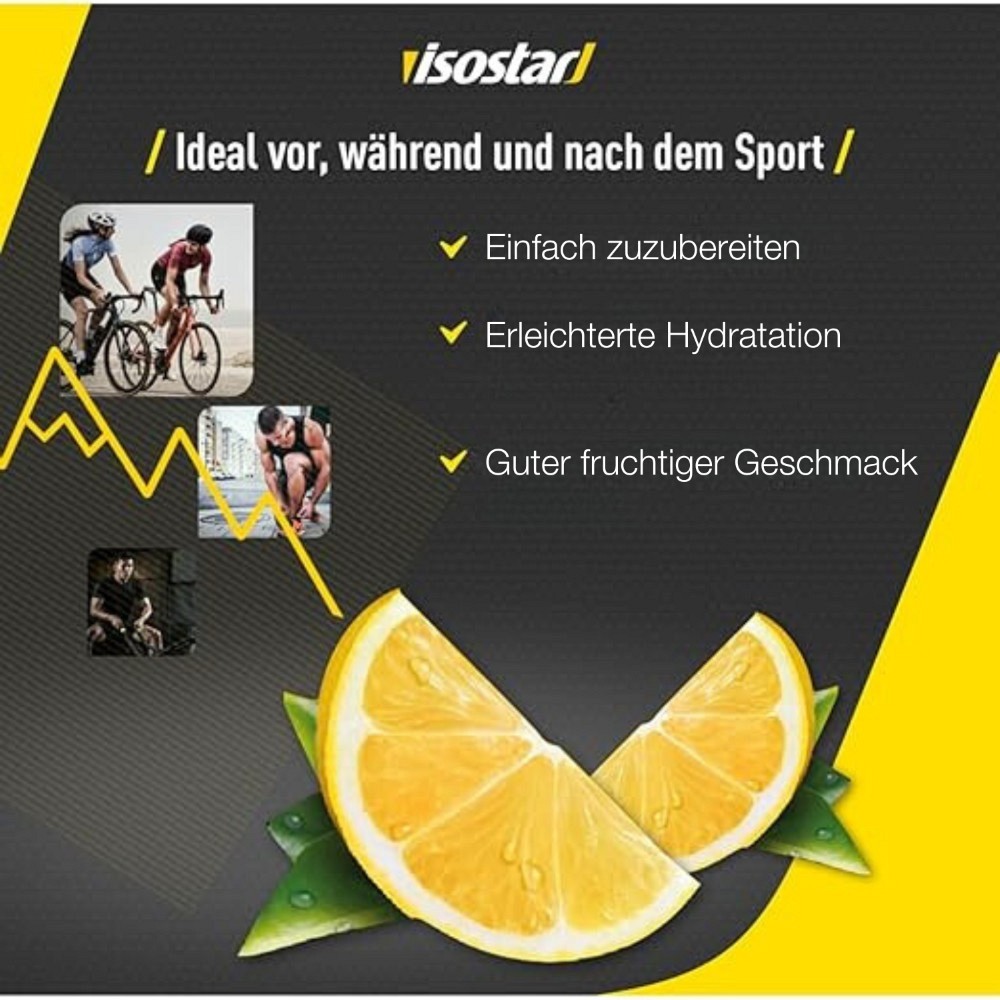 ISOSTAR Hydrate & Perform Powder Lemon