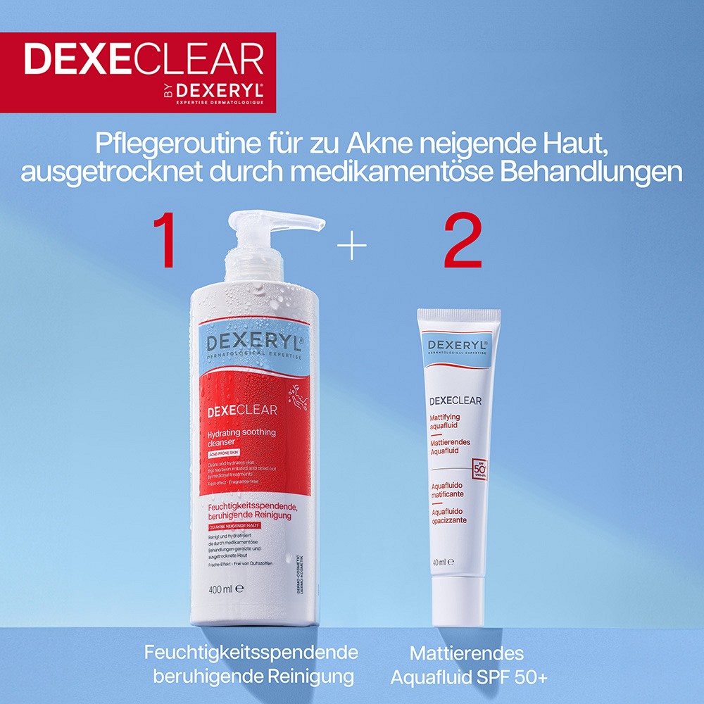 DEXERYL DEXECLEAR Reinigung feuchtigkeitsspendend DEXERYL DEXECLEAR Reinigung feuchtigkeitsspendend