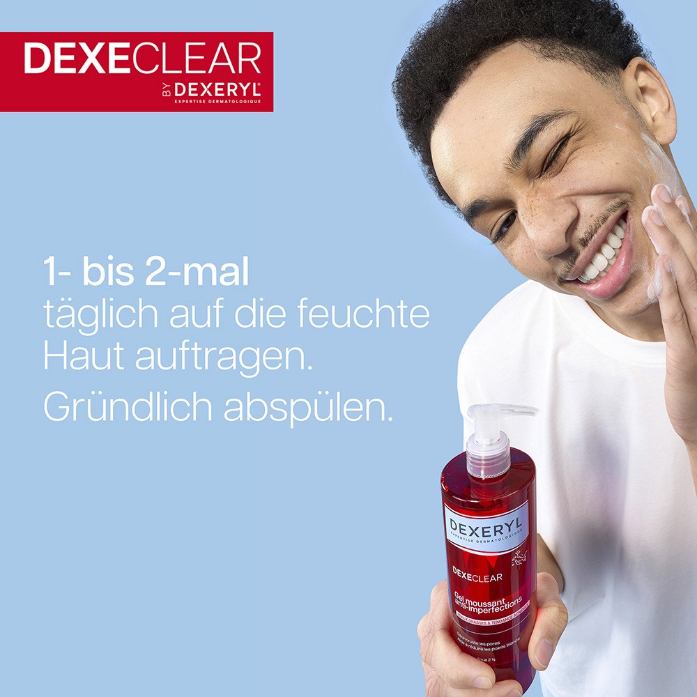DEXERYL DEXECLEAR Reinig.Gel schäum.unreine Haut DEXERYL DEXECLEAR Reinig.Gel schäum.unreine Haut