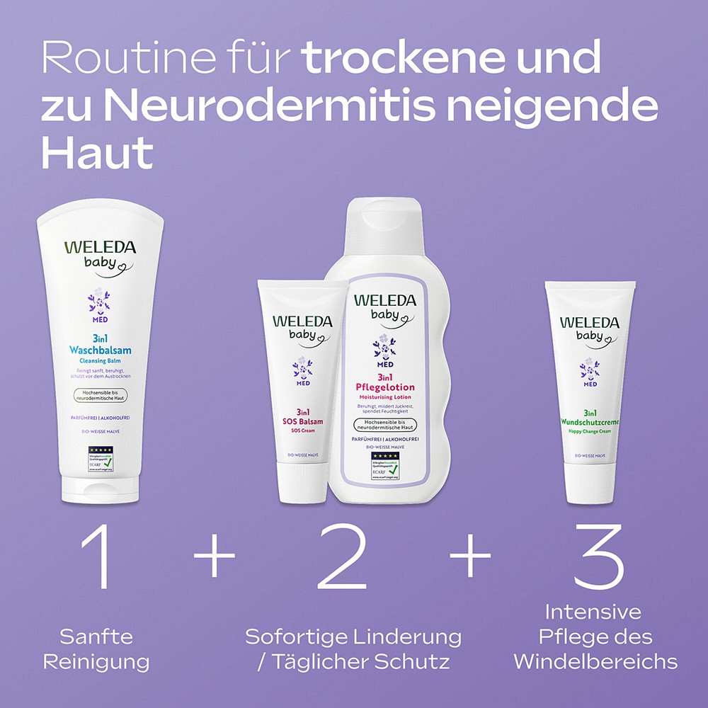 WELEDA 3in1 SOS Balsam weiße Malve WELEDA 3in1 SOS Balsam weiße Malve