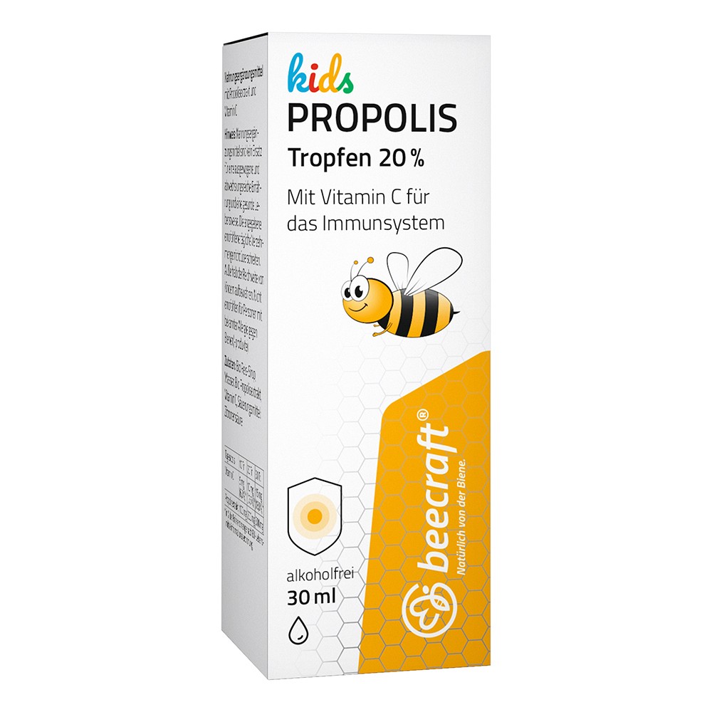 BEECRAFT KIDS Propolis Bio Tropfen 20% plus Vit.C