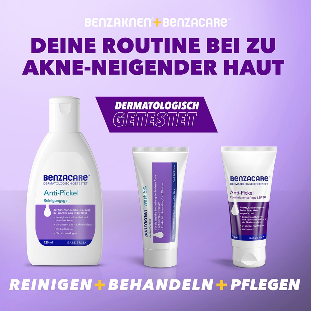 BENZACARE Anti-Pickel Feuchtigkeitspflege SPF 30 BENZACARE Anti-Pickel Feuchtigkeitspflege SPF 30