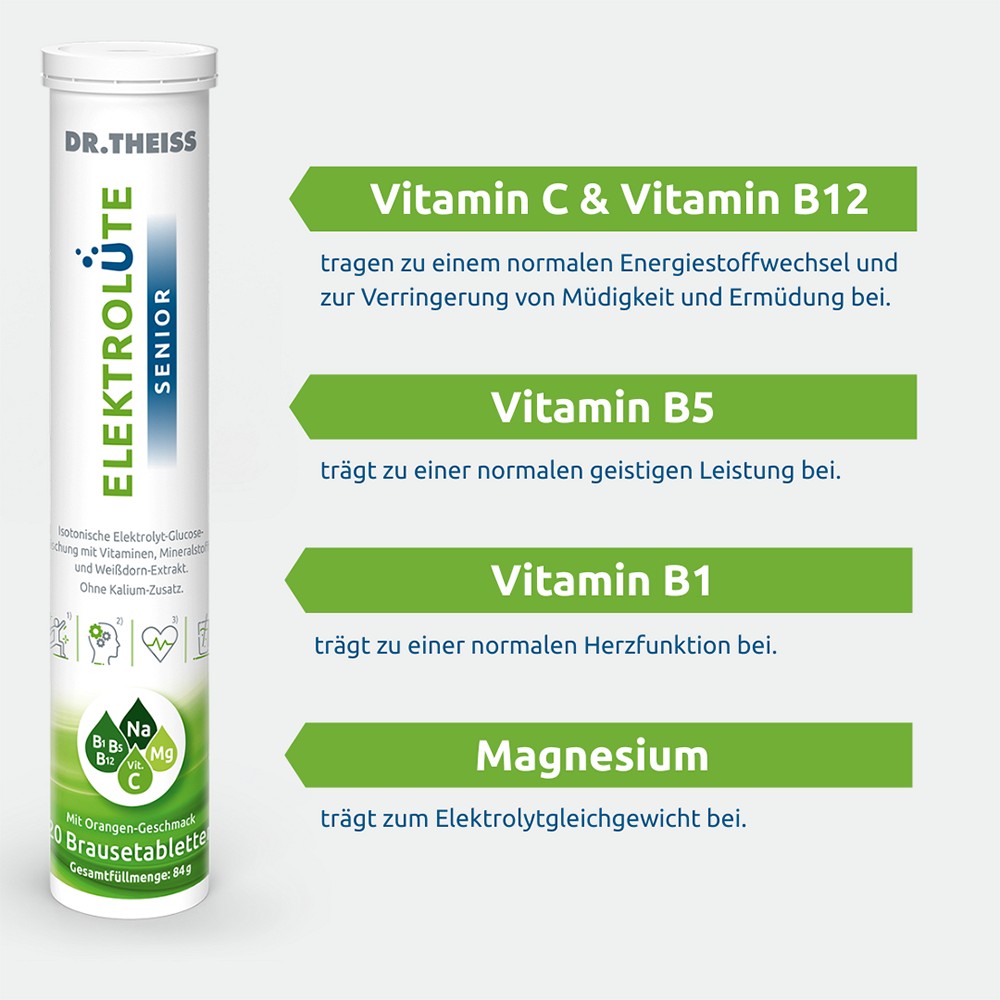 DR.THEISS Elektrolüte Senior Brausetabletten DR.THEISS Elektrolüte Senior Brausetabletten