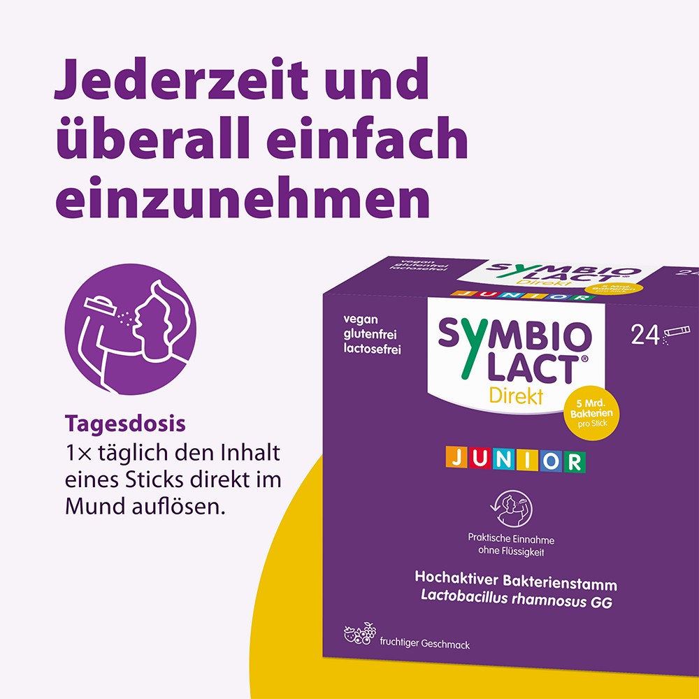 SYMBIOLACT Direkt Junior Pulver Sticks