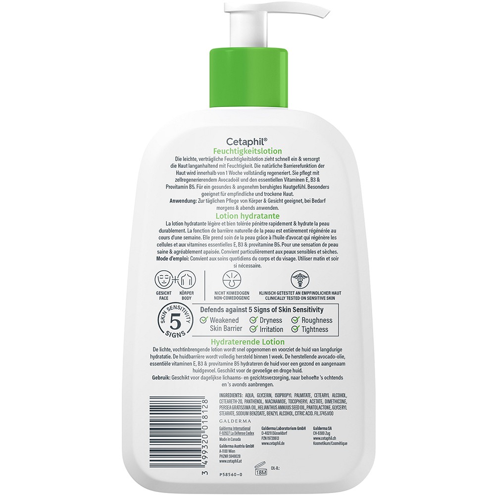CETAPHIL Feuchtigkeitslotion