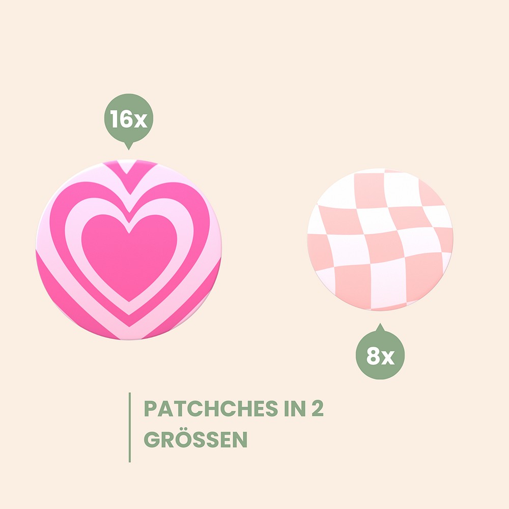 WILD STRIPES Anti-Pickel Patches Groovy Recover