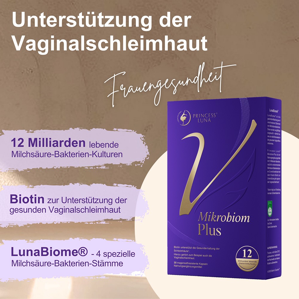 PRINCESS Luna Mikrobiom Plus magensaftres.Kapseln